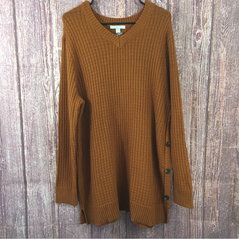 Woman within Orange Sweater
